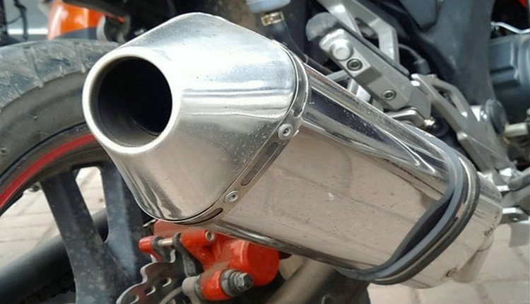 摩托车排气管生锈怎么解决