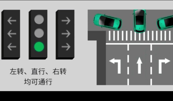 新国标红绿灯信号灯图解 共有8个图解(8种应对措施)