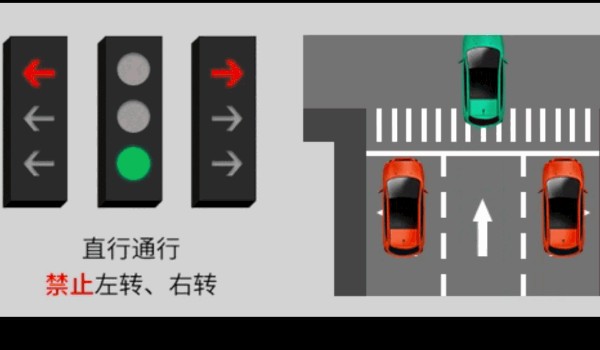 新国标红绿灯信号灯图解 共有8个图解(8种应对措施)