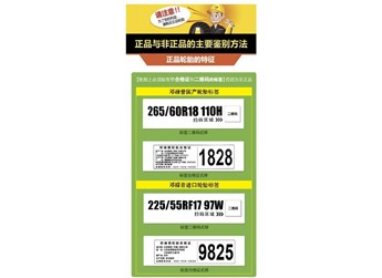 保障车主权益请购买正品轮胎 邓禄普轮胎公司声明 封面图