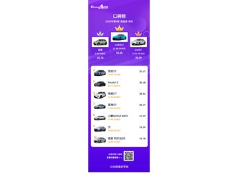 2025年第6周选车网新能源口碑榜 封面图