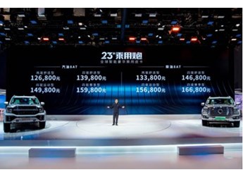增配不加价 全球智能豪华皮卡2023款乘用炮焕新上市 12.68万元起 封面图