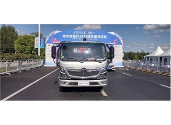 两天两夜三台车，福田奥铃包揽哈尔滨马拉松赛场布展 封面图