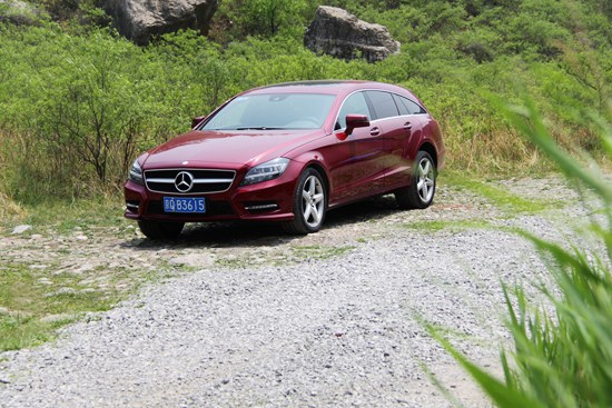 万车网试驾奔驰CLS Shooting Brake 猎装车