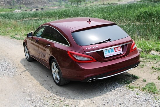 万车网试驾奔驰CLS Shooting Brake 猎装车