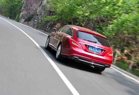 万车网试驾奔驰CLS Shooting Brake 猎装车