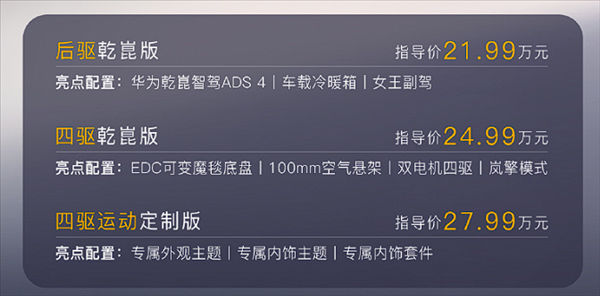华为系最好开的SUV！全新岚图FREE 上市：21.99万起