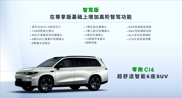 15.58万起 零跑C16上市即开卷：一车买SUV MPV