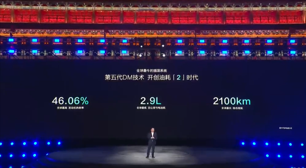 满油满电续航2100公里：比亚迪秦L DM-i上市首月交付超2万台