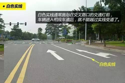 哪些标线不能压? 哪些行为属于“违反禁止标线指示”？