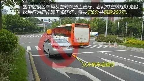 哪些标线不能压? 哪些行为属于“违反禁止标线指示”？