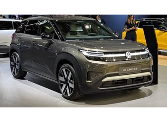 纯电紧凑型SUV！大众ID.CROSS实车亮相：外观硬核