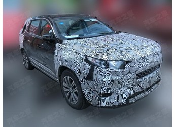 前脸变化较大 新款奇瑞瑞虎8谍照曝光 封面图