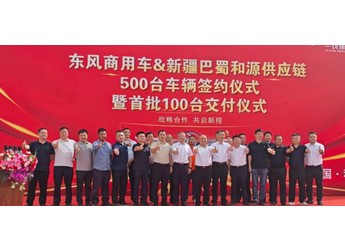 500台战略签约落地 东风天龙燃气子母车助力和田矿区物流 封面图