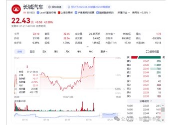 车圈最能赚的长城：半年利润大跌了36%