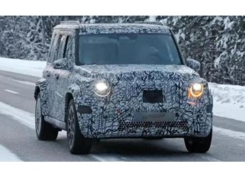 奔驰“小G”实车曝光：纯电版+方盒子设计+车长约4.4米，入门G级SUV 封面图