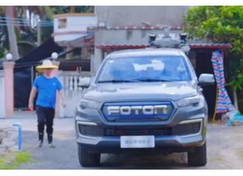 双能守护！福田大将军EV成鱼塘胡老板的“供电+运货”省心伙伴