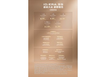 不到12万就能拿下支持城市NOA的德系家轿！ID. ERA 5S成都车展上市 限时权益价8.99万起 封面图