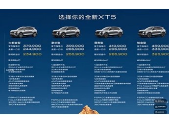 凯迪拉克XT5 新闻封面图